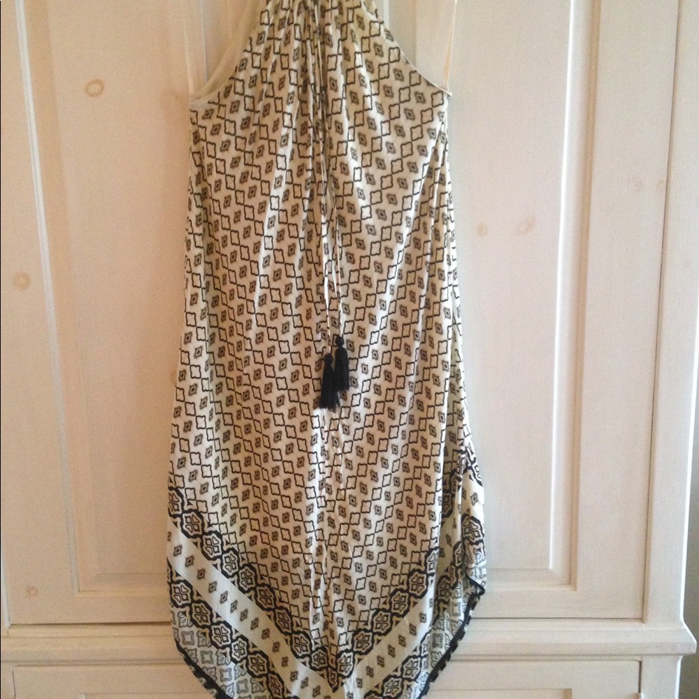 She & Sky handkerchief hem sun dress